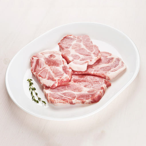 국내산 한돈 돼지고기 목살 구이용 500G