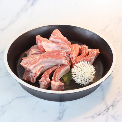 국내산 한돈 돼지고기 돈등갈비 500G